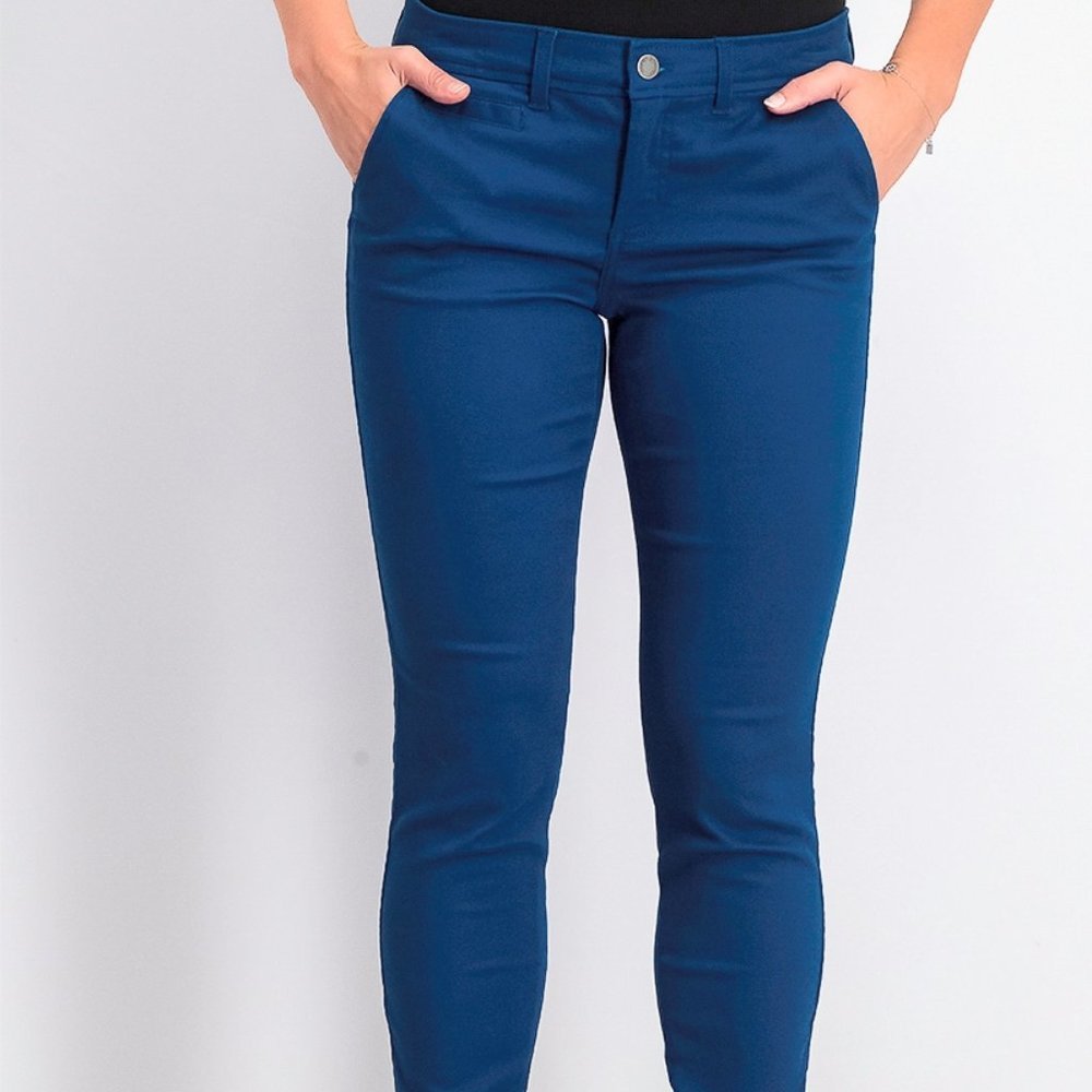 *RESTOCK* MARKET & SPRUCE NAVY ROSABEL SKINNY CUFF PANT STITCH FIX NWT - Picture 8 of 16